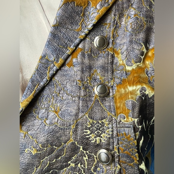 Tracy McWilliams Gold & Brown Jacket size M - Picture 6 of 10